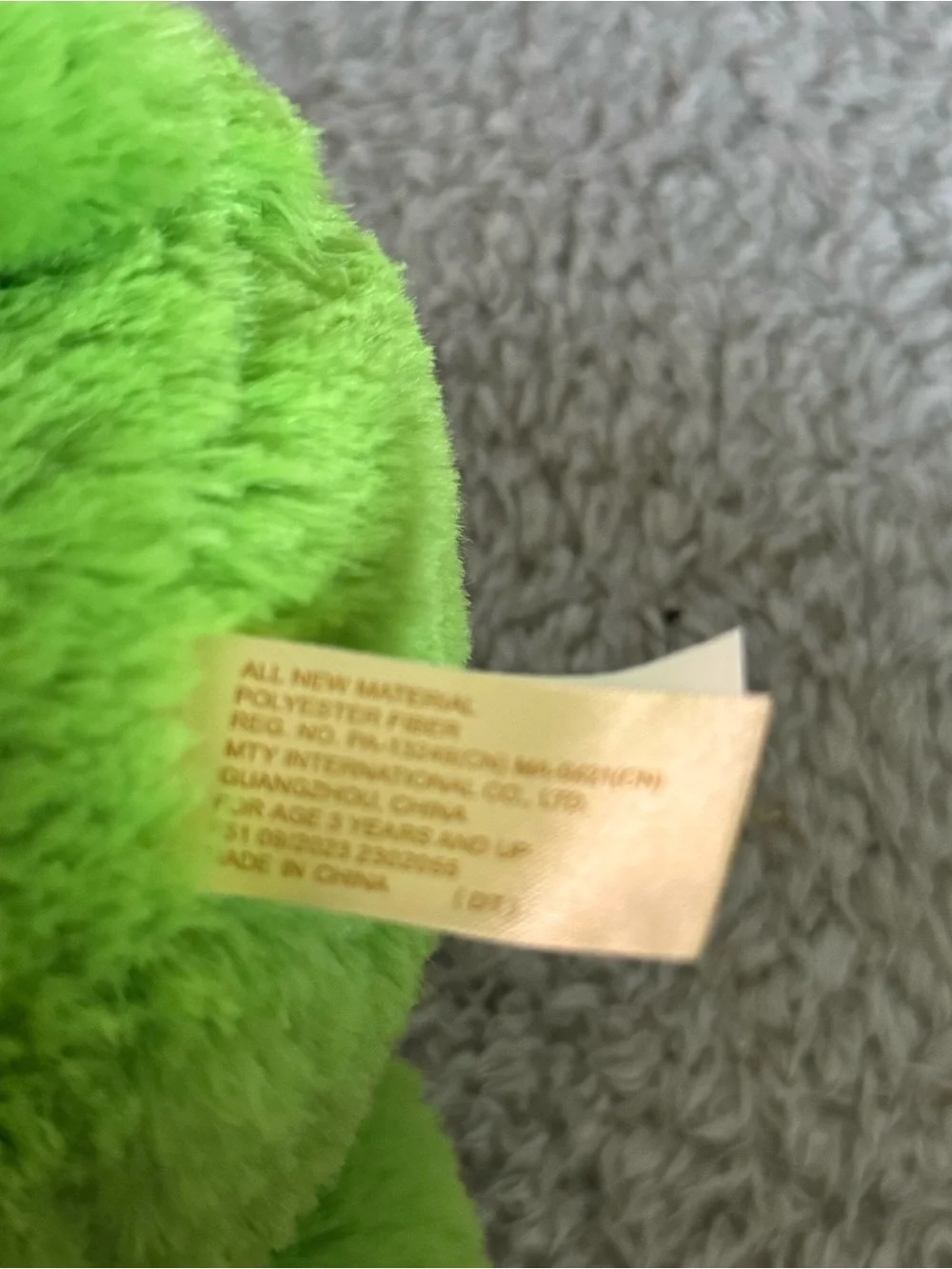 MTY International Dinosaur Plush 10” Green Dino Stuffed Animal Sitting Toy Soft